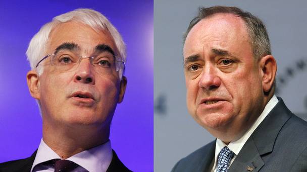 Alistair Darling and Alex Salmond Alistair Darling and Alex Salmond